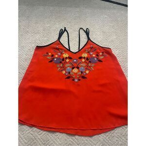 Eyeshadow Embroidered Camisole